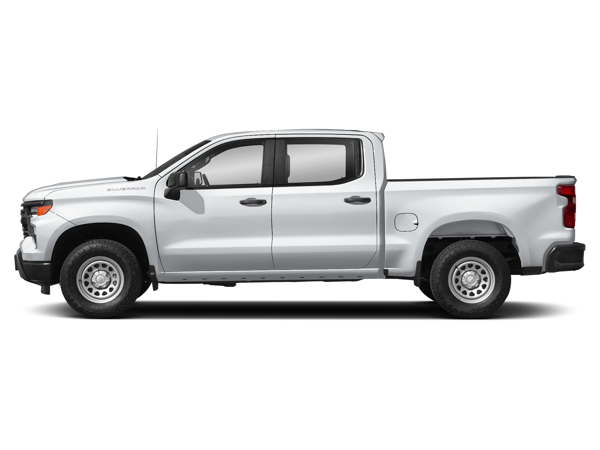 Summit White 2023 Chevrolet Silverado 1500 Pickup Truck Four-Wheel Drive Automatic