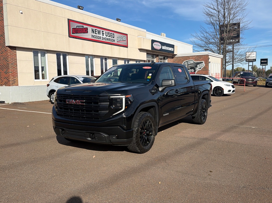 Onyx Black 2022 GMC Sierra 1500 Pickup Truck Four-Wheel Drive Automatic