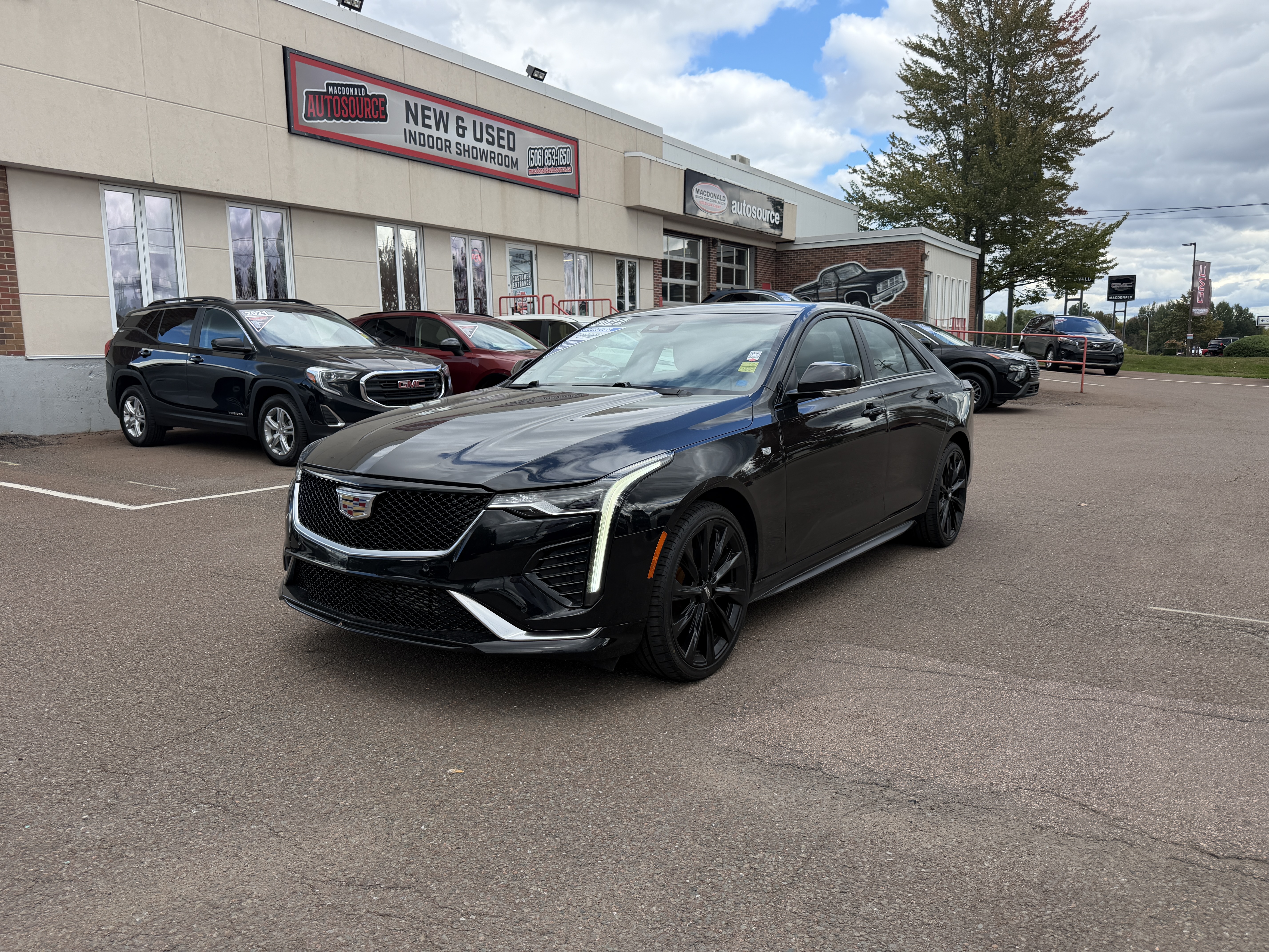 Black Raven 2022 Cadillac CT4 Sedan All-Wheel Drive Automatic