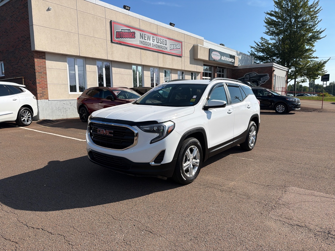 Summit White 2021 GMC Terrain SUV / Crossover Four-Wheel Drive Automatic