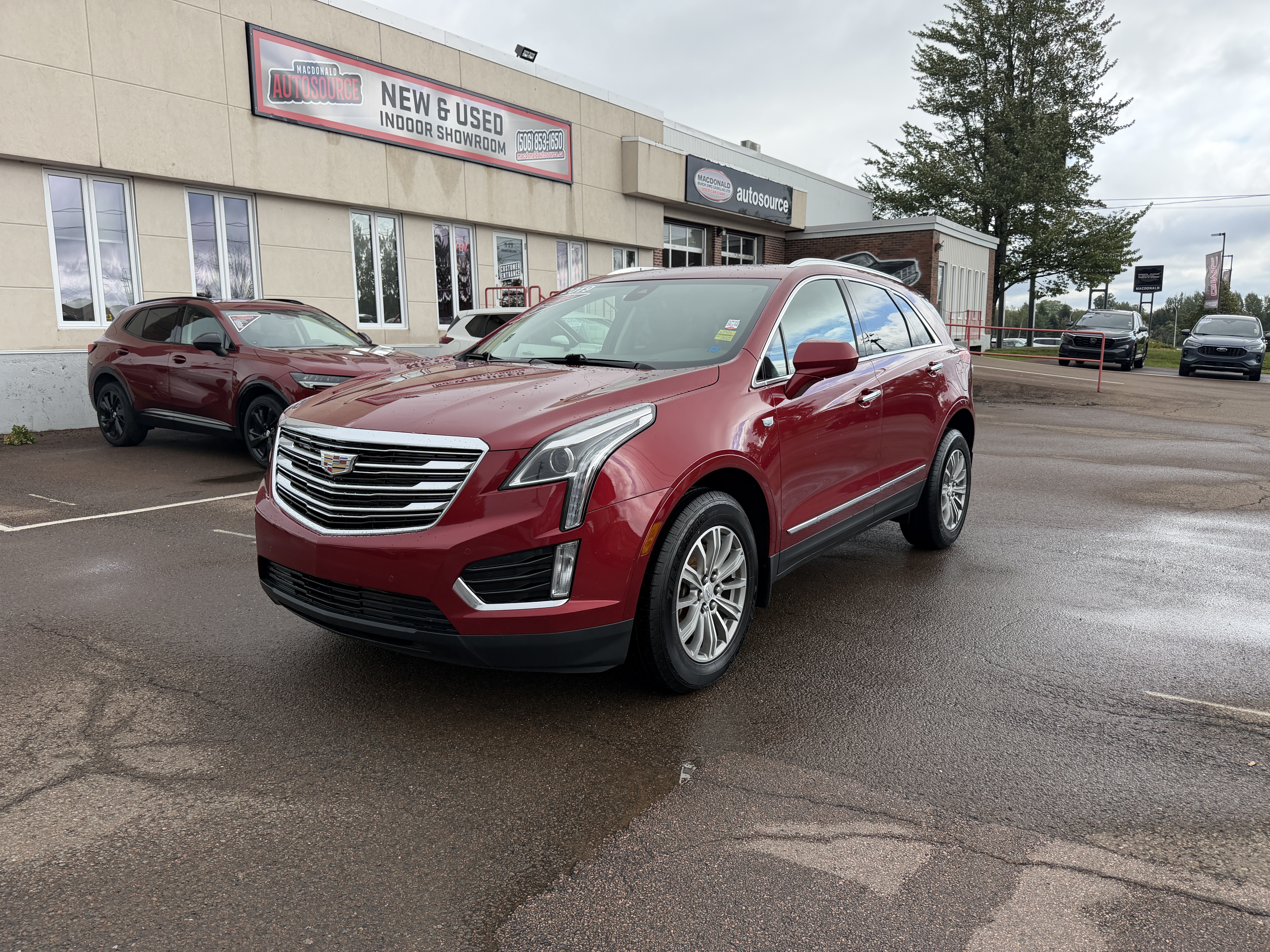 Red Horizon Tintcoat 2019 Cadillac XT5 SUV / Crossover Four-Wheel Drive Automatic