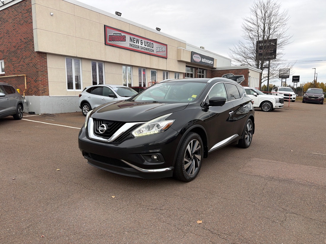 Gray (Magnetic Black Metallic) 2018 Nissan Murano SUV / Crossover All-Wheel Drive Automatic
