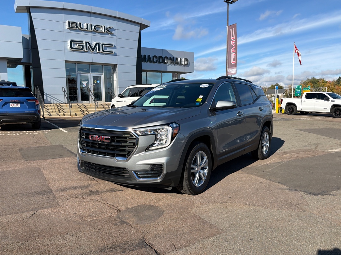 Sterling Metallic 2024 GMC Terrain SUV / Crossover All-Wheel Drive Automatic