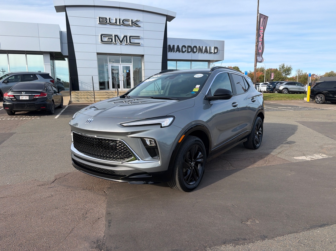 Gray (Moonstone Grey Metallic) 2024 Buick Encore GX SUV / Crossover All-Wheel Drive Automatic