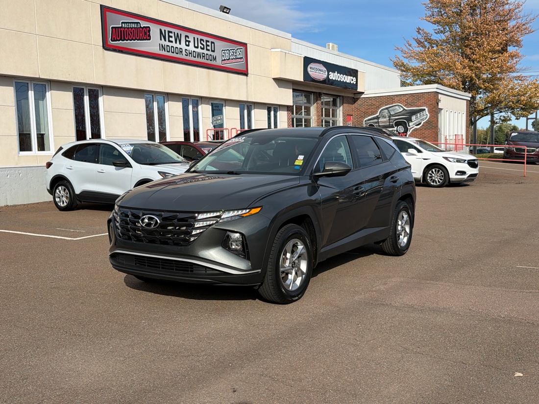 Gray (Amazon Grey) 2023 Hyundai Tucson SUV / Crossover Automatic