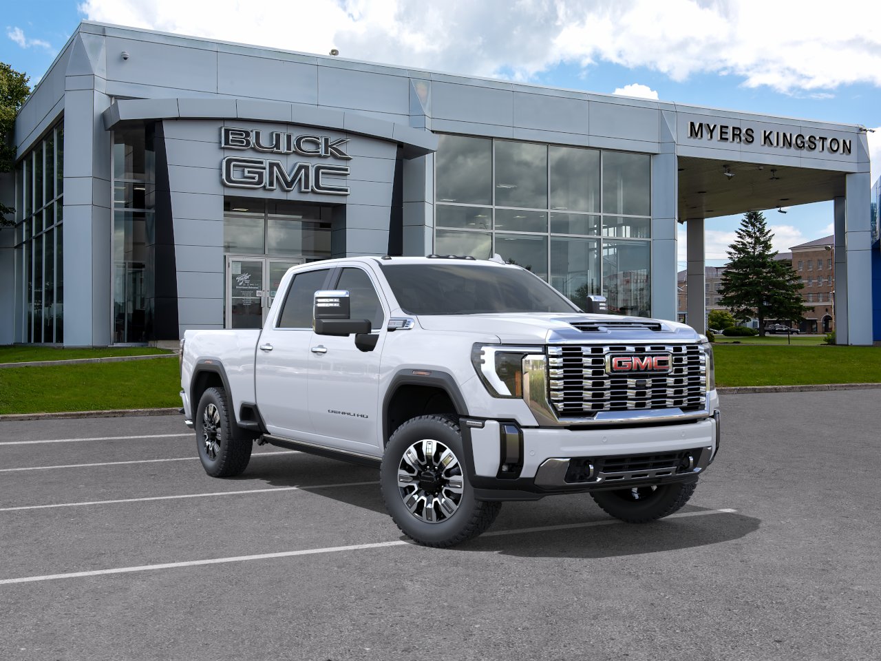 Glacier Wht Tri 2026 GMC Sierra 2500HD Pickup Truck Four-Wheel Drive Automatic