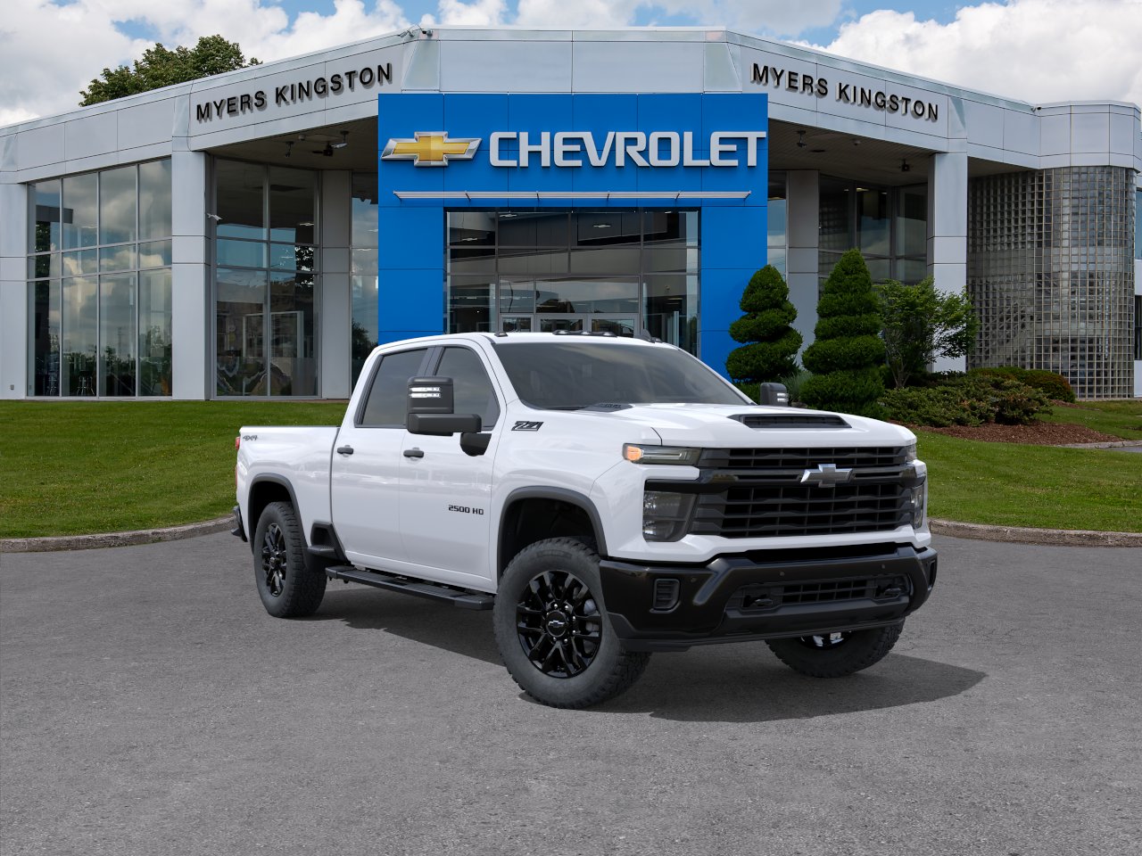 Summit White 2026 Chevrolet Silverado 2500HD Pickup Truck Four-Wheel Drive Automatic