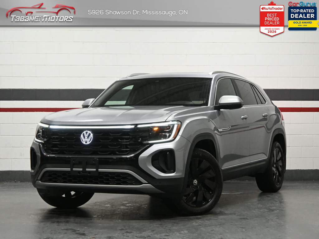 Silver 2024 Volkswagen Atlas Cross Sport Highline 4Motion SUV / Crossover Automatic