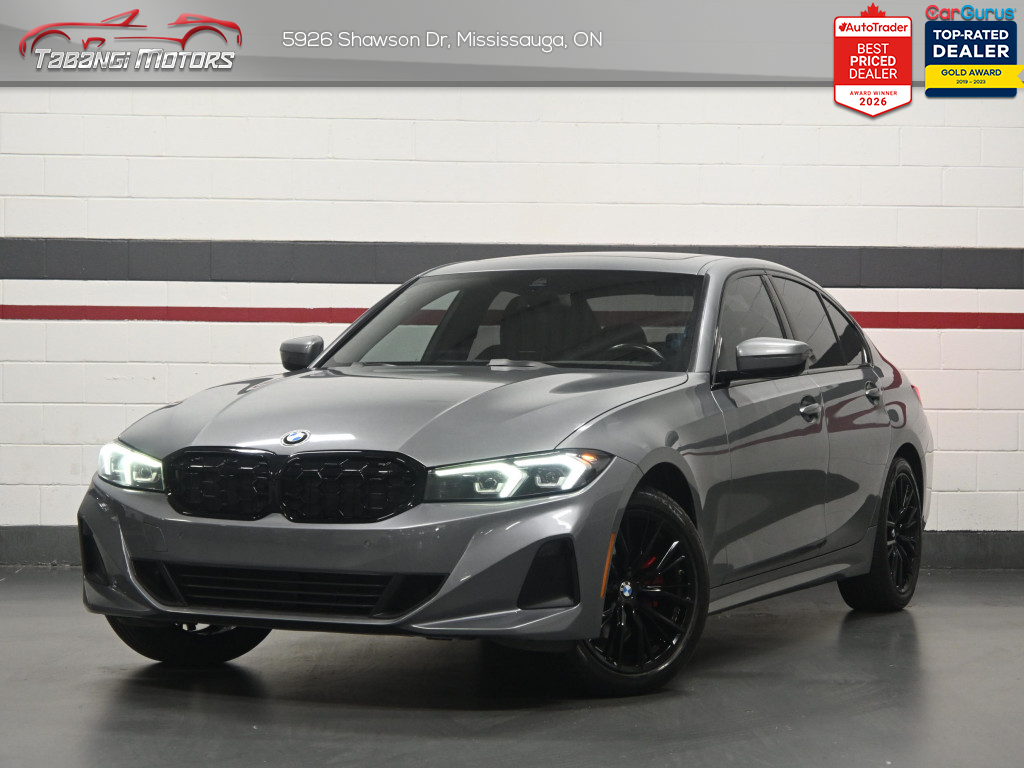 Gray 2023 BMW 3 Series 330i xDrive AWD Sedan All-Wheel Drive Automatic