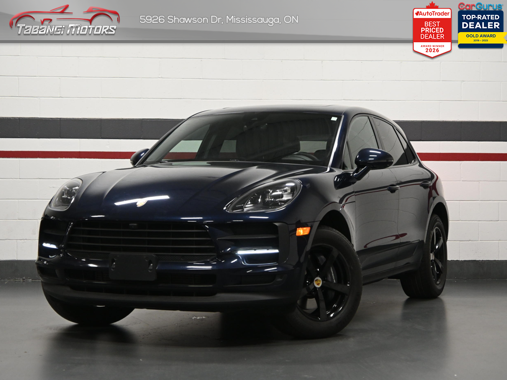 Blue 2021 Porsche Macan SUV / Crossover All-Wheel Drive Automatic