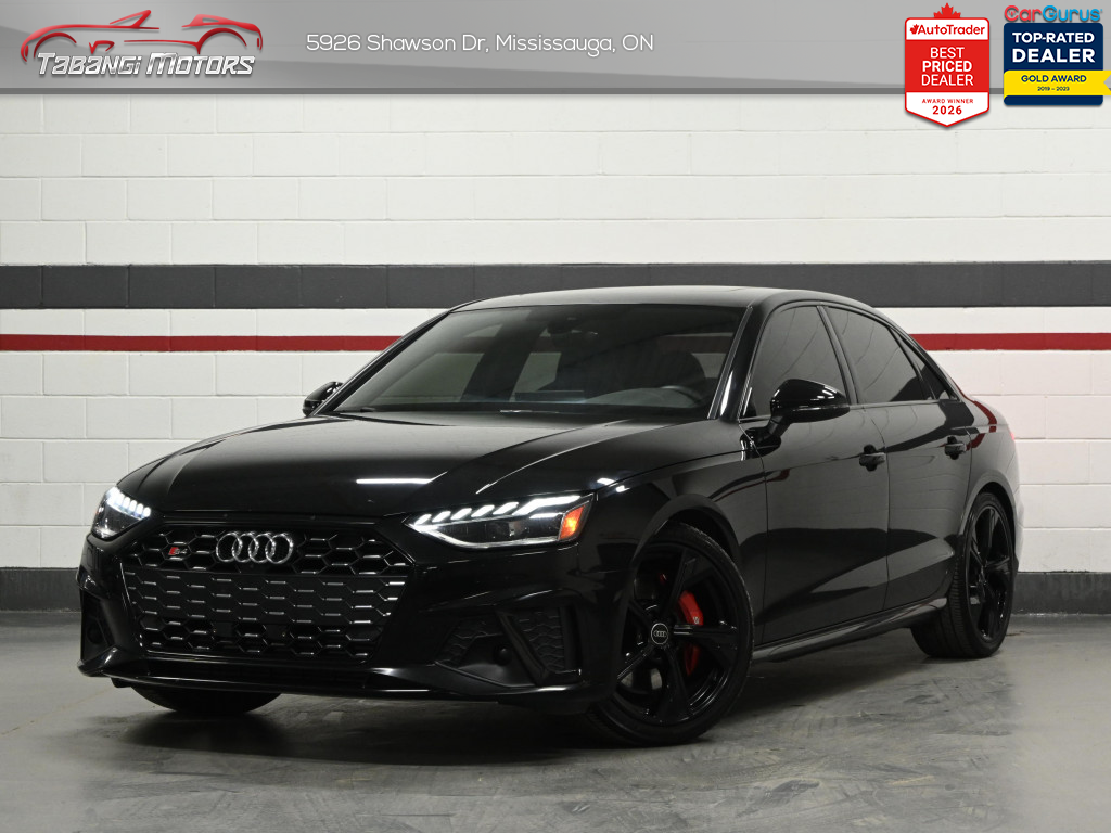 Black 2023 Audi S4 3.0 TFSI quattro Technik AWD Sedan Automatic