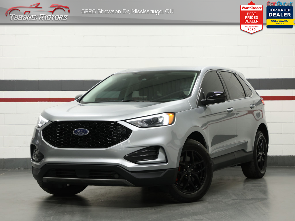 Silver 2023 Ford Edge SEL AWD SUV / Crossover All-Wheel Drive Automatic