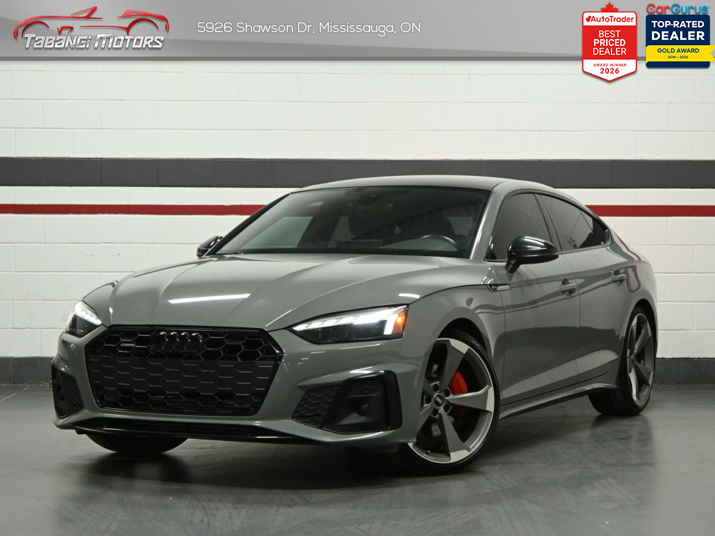 Gray 2022 Audi A5 Sportback 45 TFSI quattro Premium Plus S Line AWD Sedan All-Wheel Drive Automatic