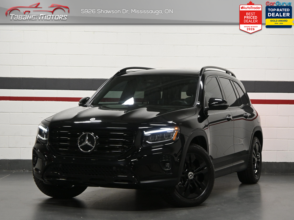 Black 2024 Mercedes-Benz GLB 250 4MATIC SUV / Crossover All-Wheel Drive Automatic