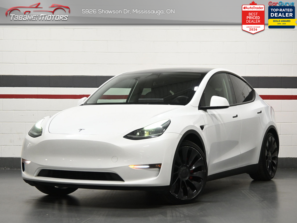 White 2022 Tesla Model Y Performance AWD SUV / Crossover All-Wheel Drive Automatic