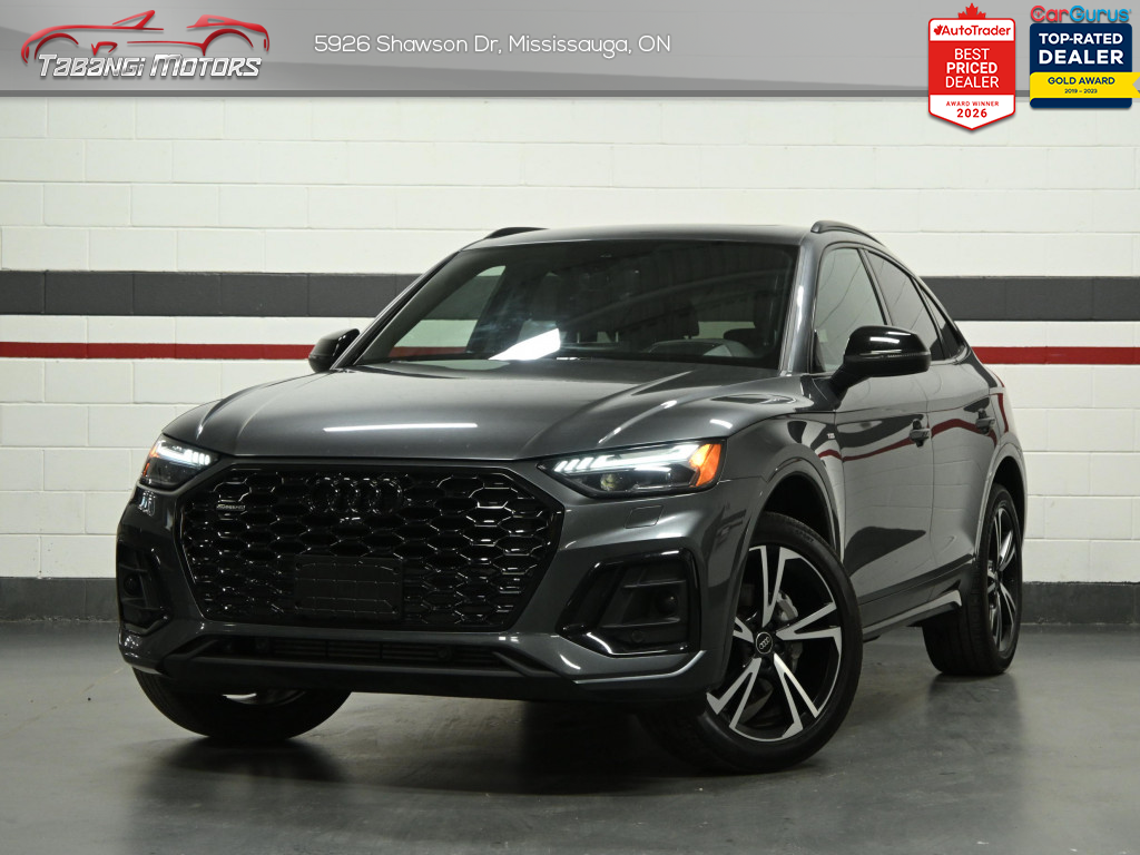 Gray 2023 Audi Q5 Sportback quattro Prestige S Line 45 TFSI AWD Sedan All-Wheel Drive Automatic