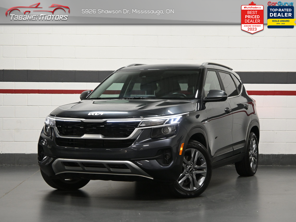 Gray 2023 Kia Seltos Automatic