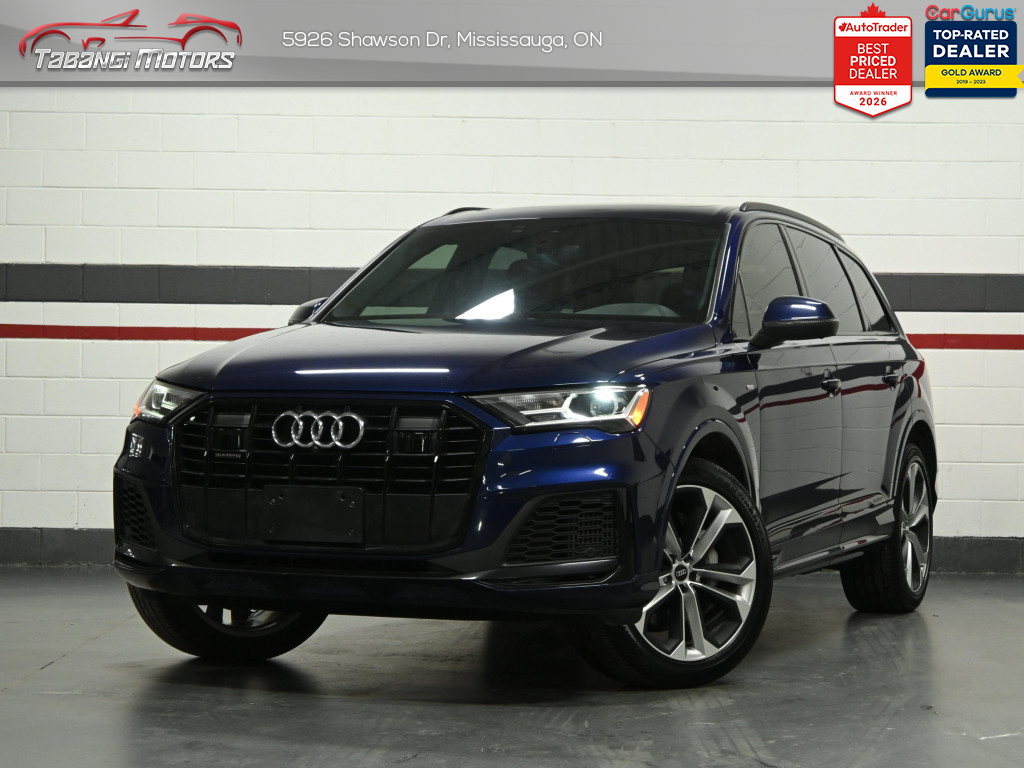Blue 2022 Audi Q7 quattro Progressiv 55 TFSI SUV / Crossover Automatic