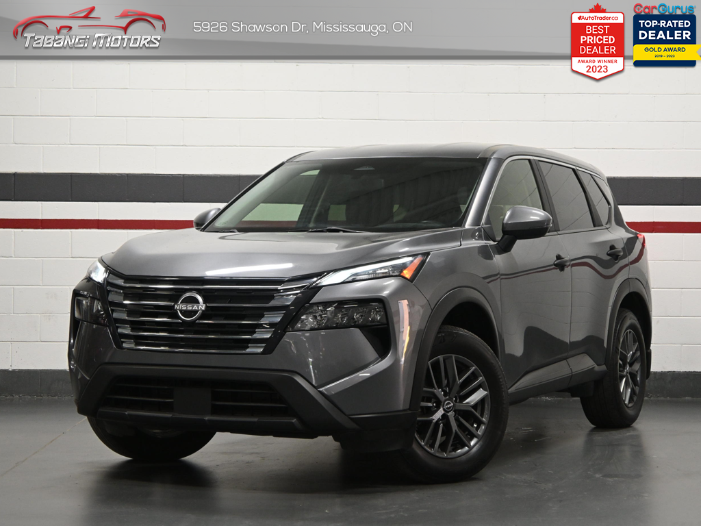 Gray 2024 Nissan Rogue S AWD SUV / Crossover All-Wheel Drive Automatic