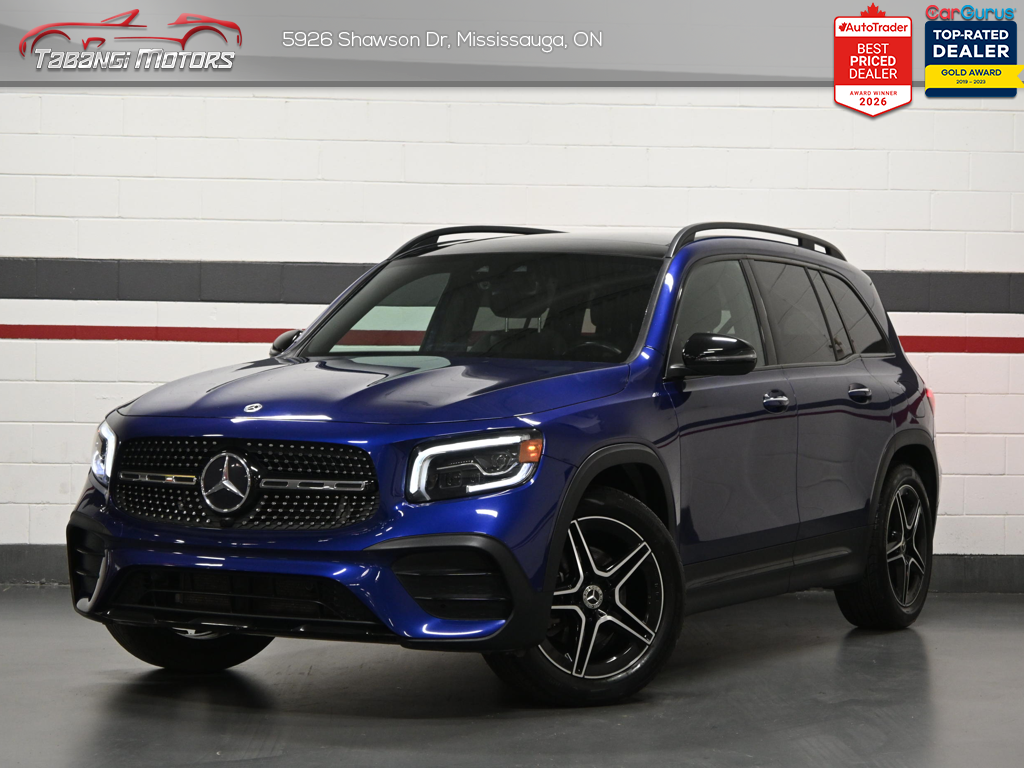Blue 2021 Mercedes-Benz GLB 250 4MATIC SUV / Crossover All-Wheel Drive Automatic