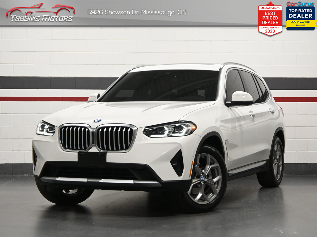 White 2022 BMW X3 xDrive30i AWD SUV / Crossover All-Wheel Drive Automatic
