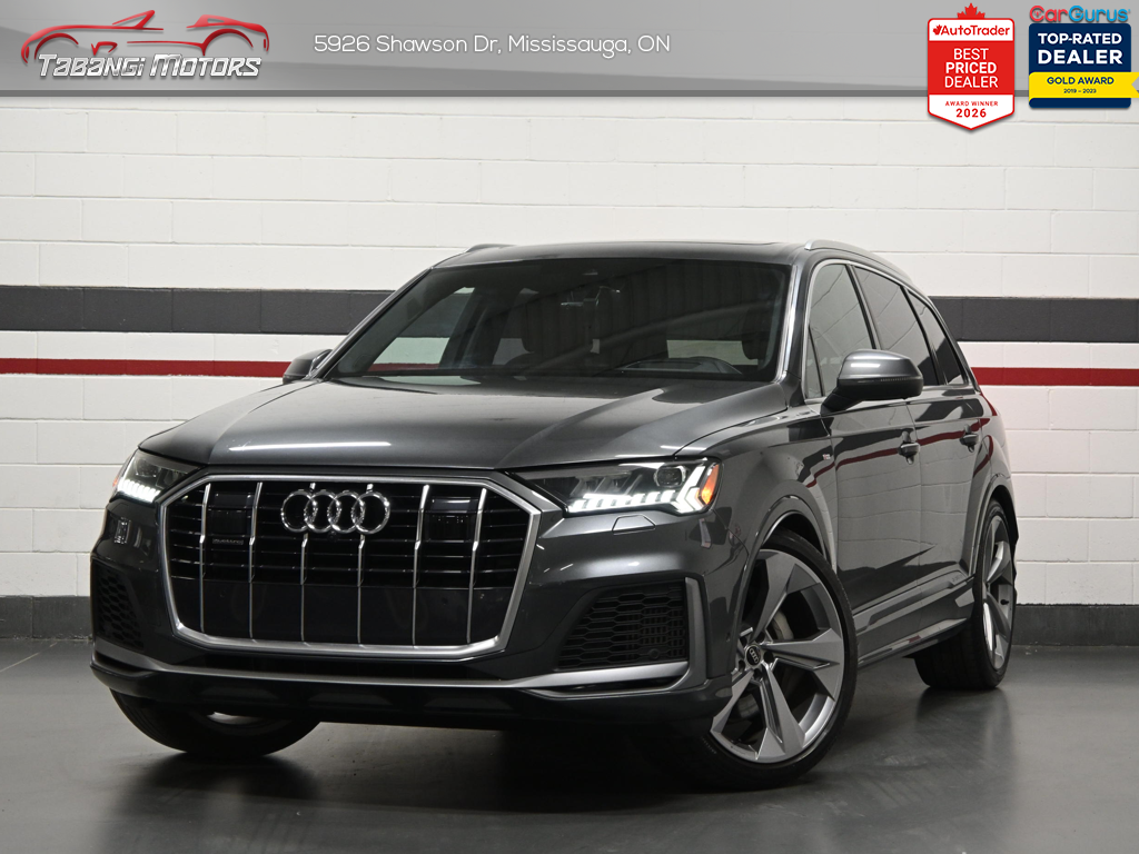 Gray 2023 Audi Q7 quattro Technik 55 TFSI SUV / Crossover Automatic