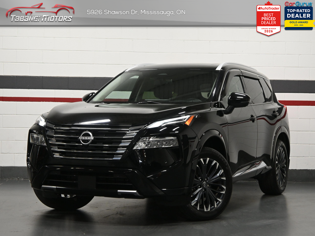 Black 2024 Nissan Rogue Platinum AWD SUV / Crossover All-Wheel Drive Automatic