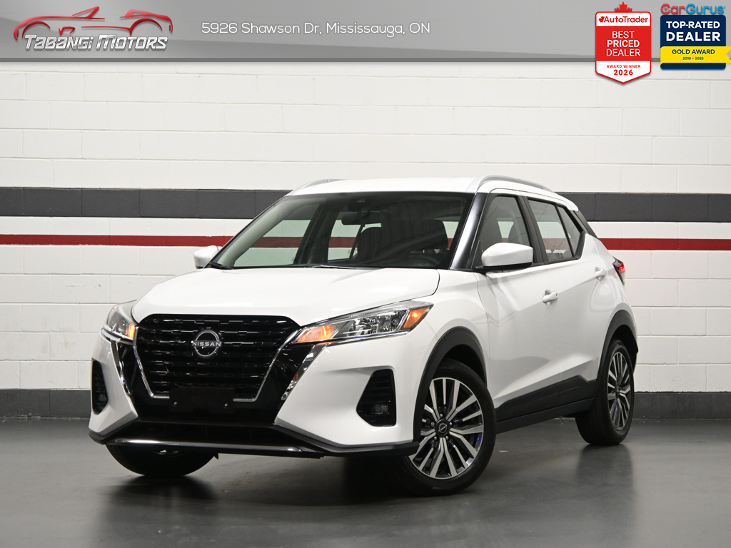 White 2023 Nissan Kicks SV FWD SUV / Crossover Front-Wheel Drive Automatic