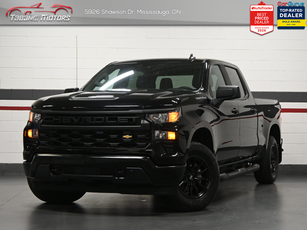 Black 2024 Chevrolet Silverado 1500 Pickup Truck Four-Wheel Drive Automatic