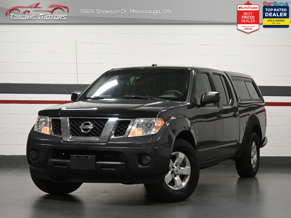 Gray 2013 Nissan Frontier Pickup Truck Four-Wheel Drive Automatic