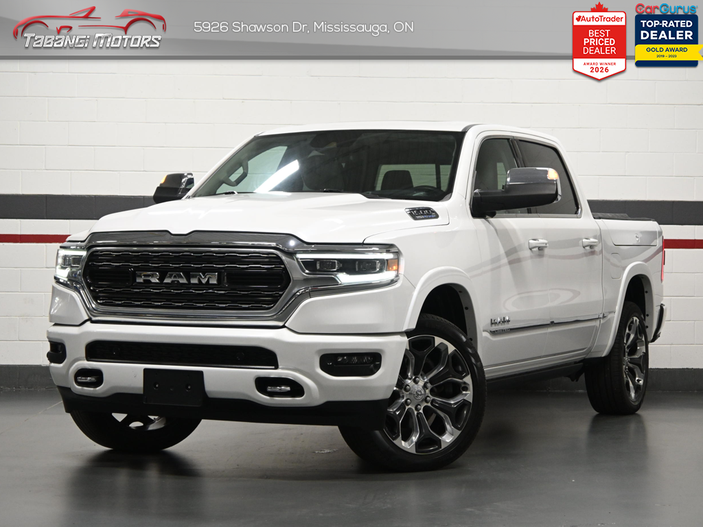 White 2023 RAM 1500 Pickup Truck Four-Wheel Drive Automatic