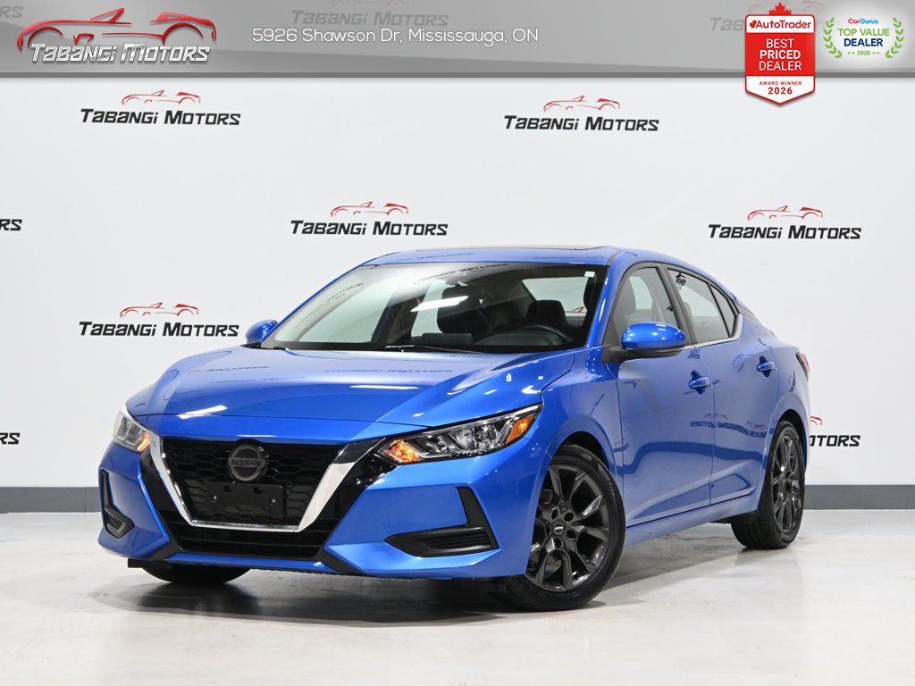 Blue 2023 Nissan Sentra Sedan Front-Wheel Drive Automatic
