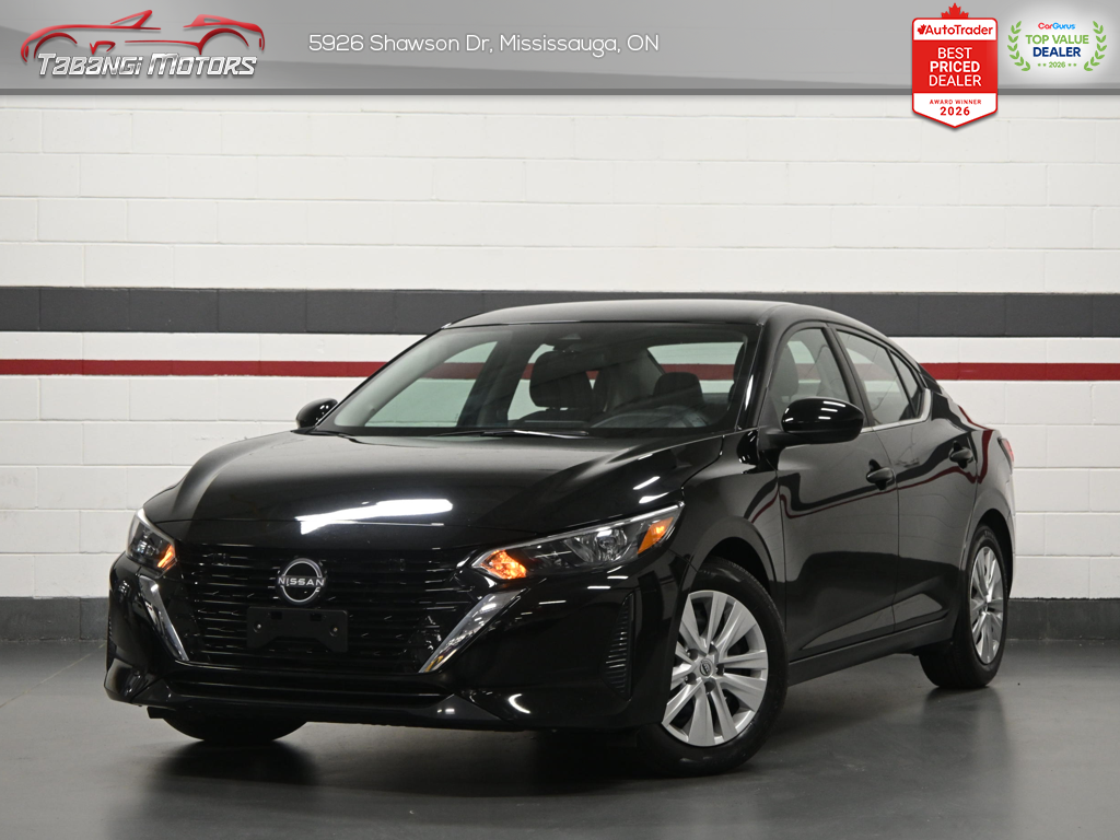 Black 2024 Nissan Sentra Sedan Front-Wheel Drive Automatic