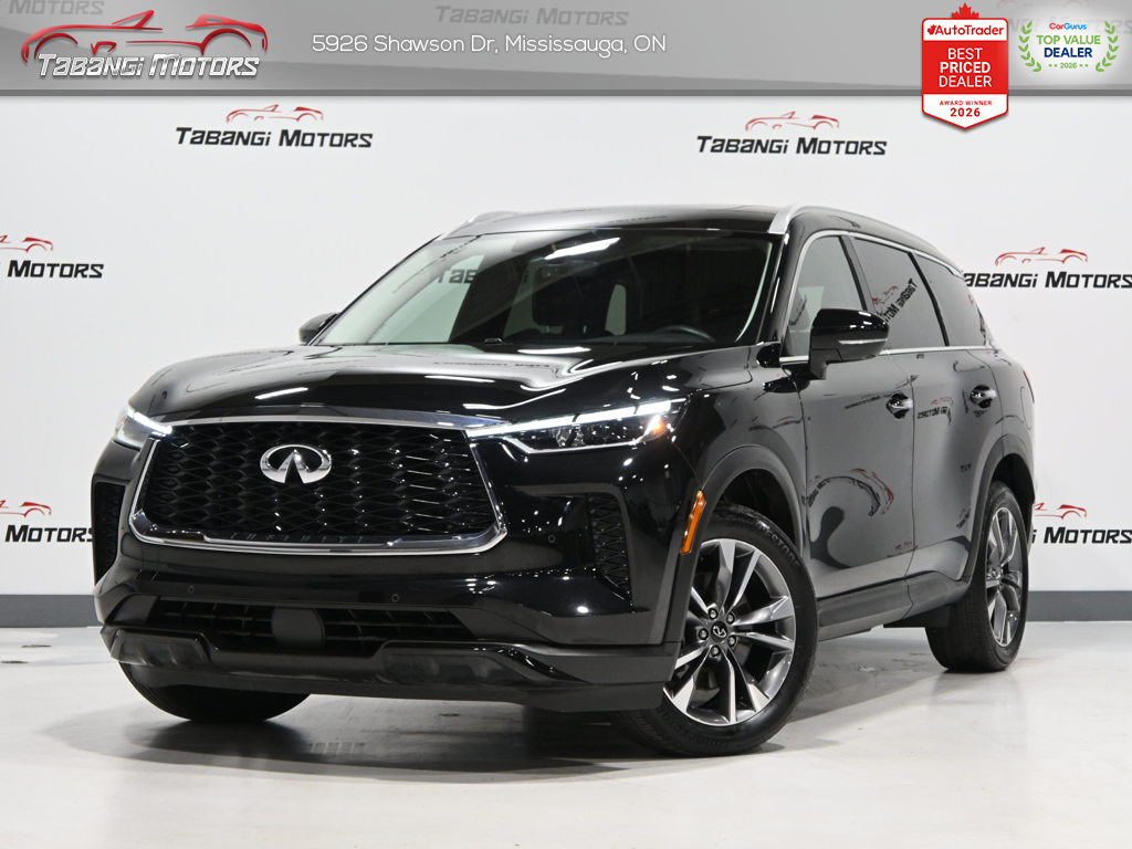 Black 2024 INFINITI QX60 SUV / Crossover All-Wheel Drive Automatic