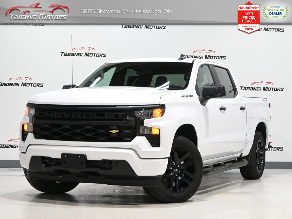 White 2024 Chevrolet Silverado 1500 Pickup Truck Four-Wheel Drive Automatic