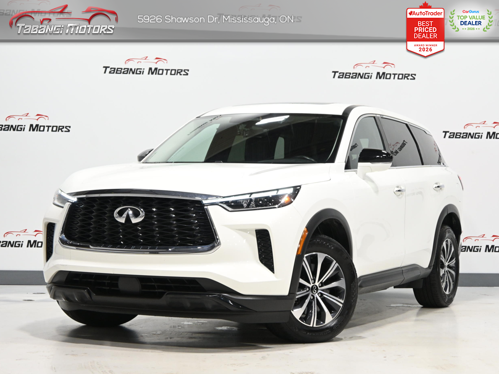 White 2024 INFINITI QX60 SUV / Crossover All-Wheel Drive Automatic