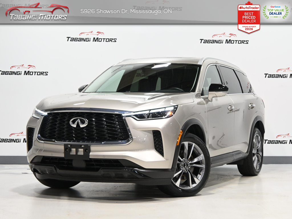 Silver 2024 INFINITI QX60 SUV / Crossover All-Wheel Drive Automatic