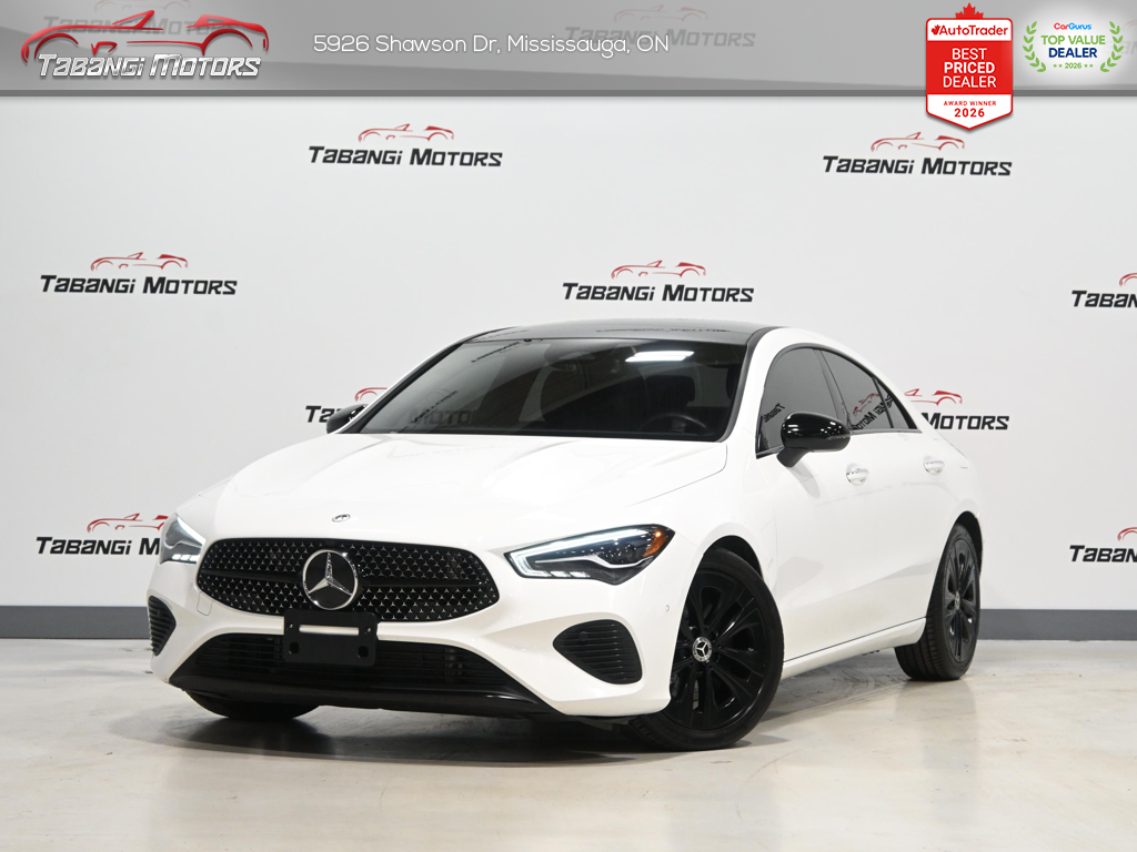White 2025 Mercedes-Benz CLA Coupe All-Wheel Drive Automatic