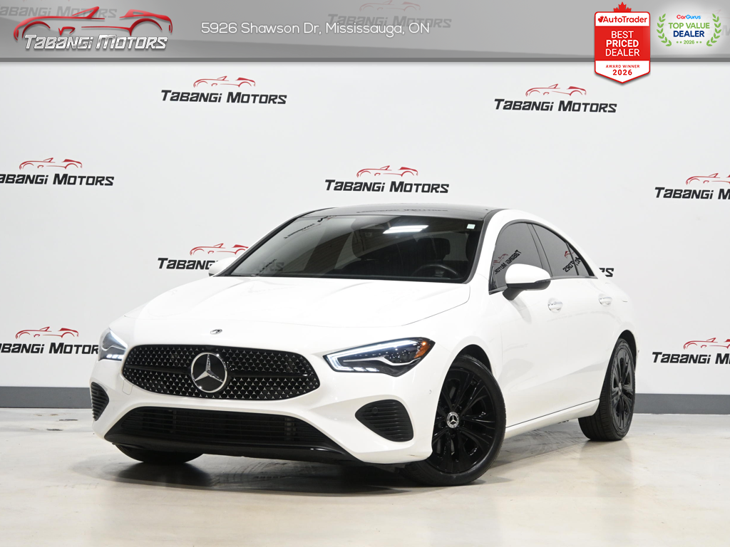 White 2026 Mercedes-Benz CLA Coupe All-Wheel Drive Automatic