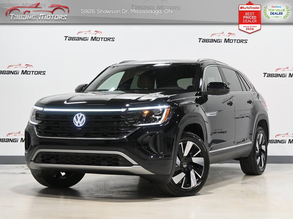 Black 2026 Volkswagen Atlas Cross Sport SUV / Crossover  Automatic