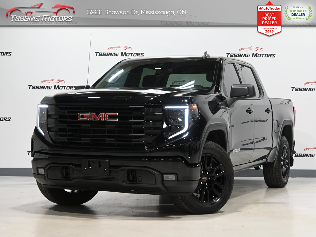 Black 2024 GMC Sierra 1500 Pickup Truck Four-Wheel Drive Automatic