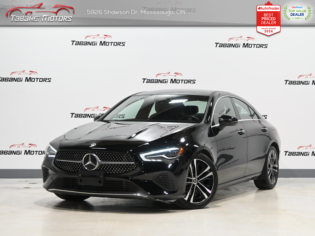 Black 2025 Mercedes-Benz CLA Coupe All-Wheel Drive Automatic