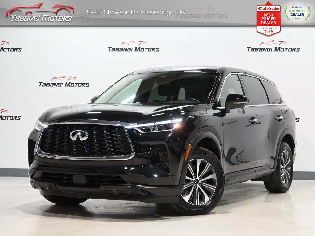 Black 2024 INFINITI QX60 SUV / Crossover All-Wheel Drive Automatic
