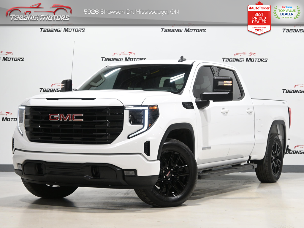 White 2024 GMC Sierra 1500 Pickup Truck Four-Wheel Drive Automatic