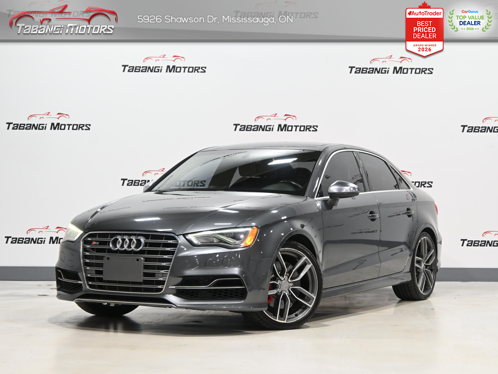 Gray 2016 Audi S3 Sedan  Automatic