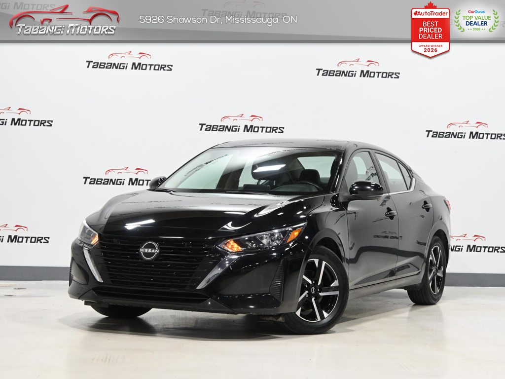 Black 2024 Nissan Sentra Sedan Front-Wheel Drive Automatic