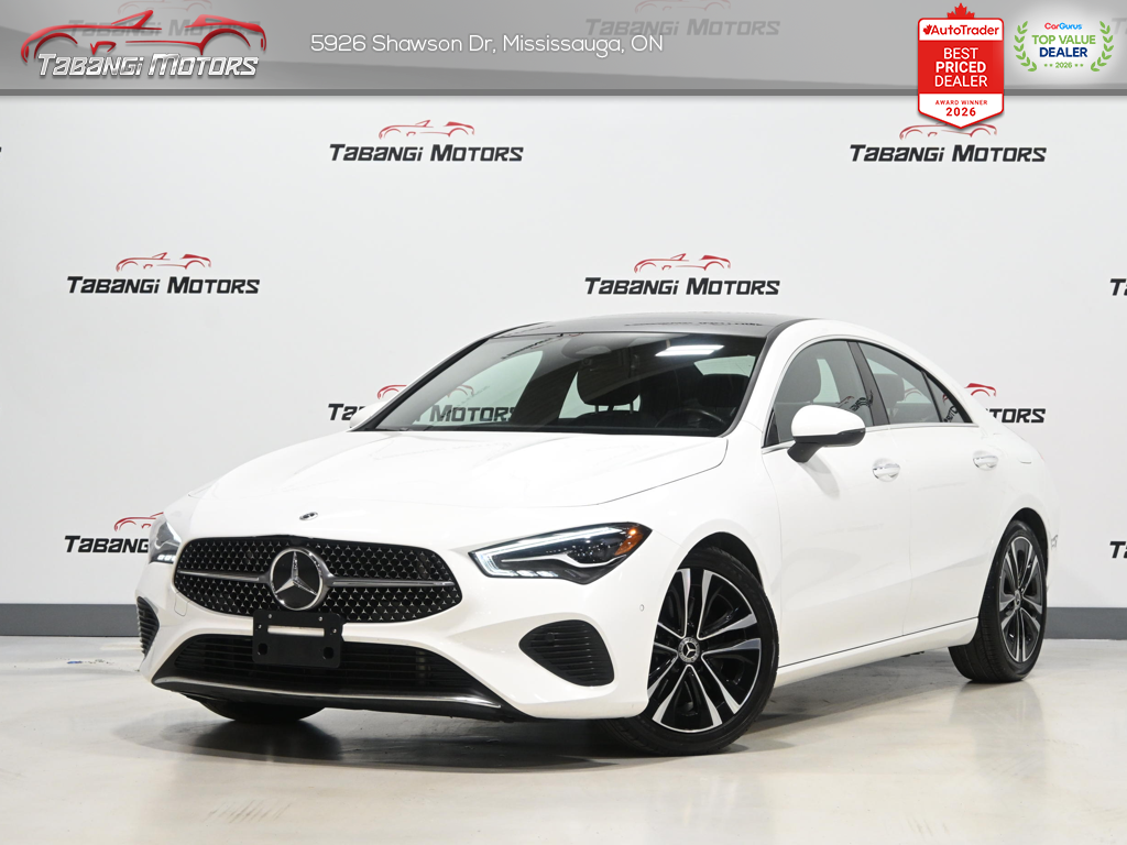 White 2025 Mercedes-Benz CLA Coupe All-Wheel Drive Automatic