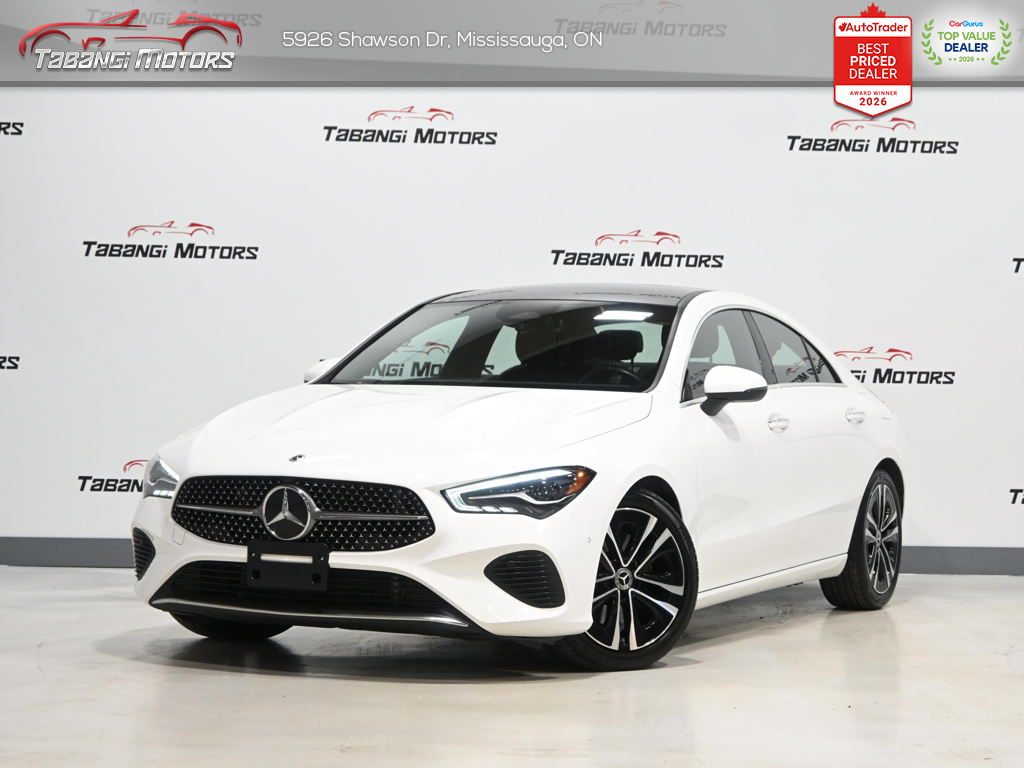 White 2025 Mercedes-Benz CLA Coupe All-Wheel Drive Automatic