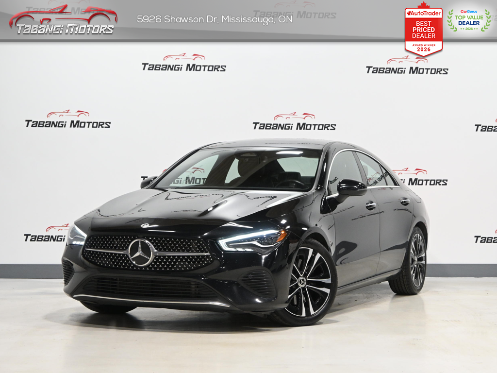 Black 2025 Mercedes-Benz CLA Coupe All-Wheel Drive Automatic