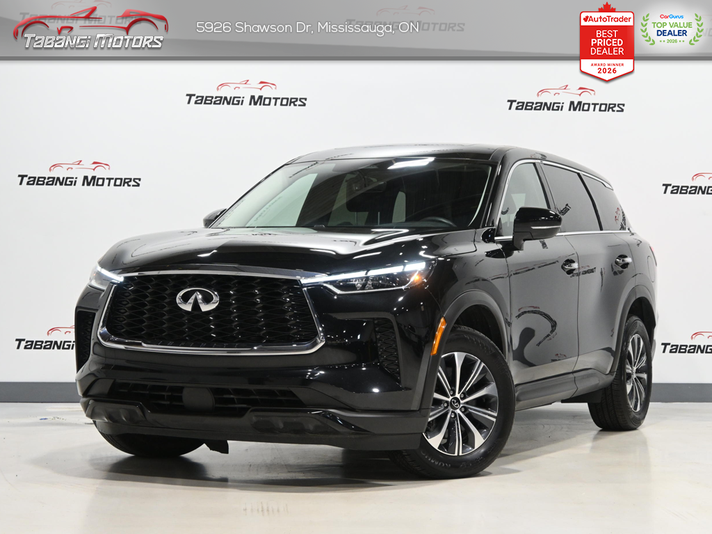 Black 2024 INFINITI QX60 SUV / Crossover All-Wheel Drive Automatic